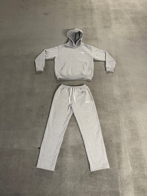 Grey Backprinted Tracksuit