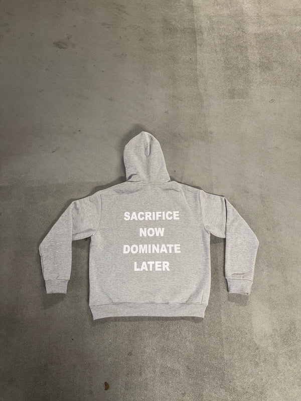 Grey Backprinted Tracksuit