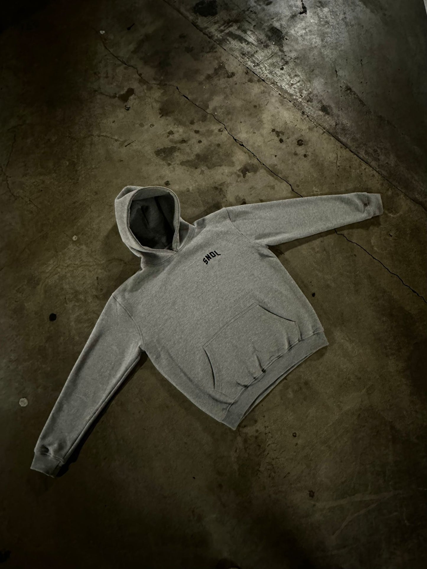 Backprinted Heated Grey Tracksuit