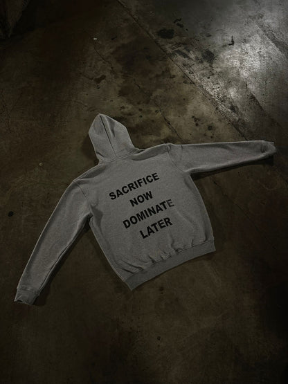 Backprinted Heated Grey Tracksuit